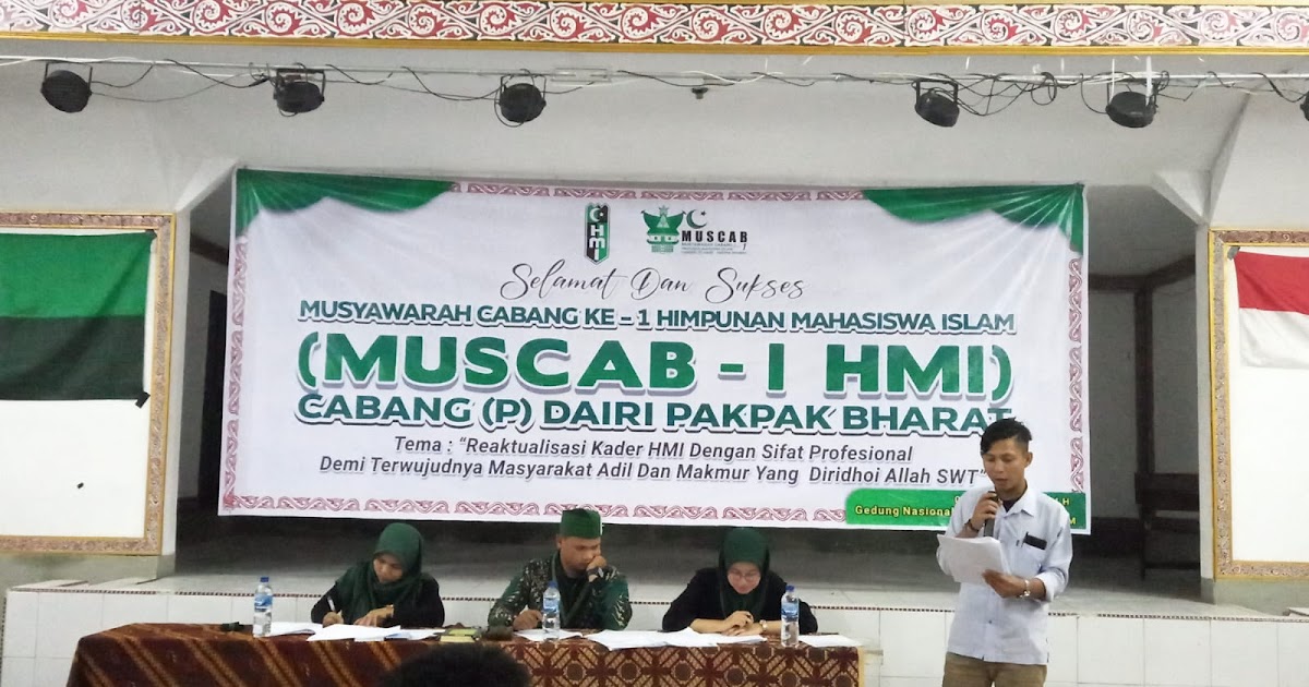HMI pemkot sinjai Gelar Musyawarah Cabang